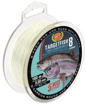 WFT Target Fish 8 Forelle Transparent 180m